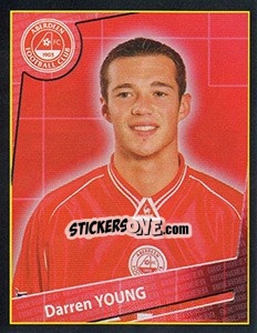 Figurina Darren Young - Scottish Premier League 2001-2002 - Panini