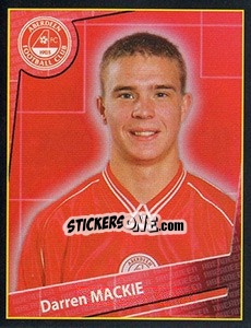 Sticker Darren Mackie - Scottish Premier League 2001-2002 - Panini