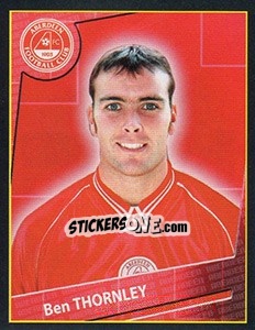 Cromo Ben Thornley - Scottish Premier League 2001-2002 - Panini