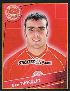 Sticker Ben Thornley - Scottish Premier League 2001-2002 n. 25 - Panini