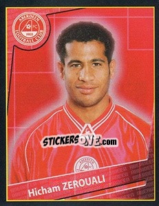 Sticker Hicham Zerouali - Scottish Premier League 2001-2002 - Panini