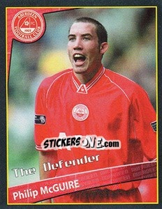Sticker Philip McGuire (The Defender) - Scottish Premier League 2001-2002 n. 29 - Panini