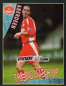 Figurina The Big Match Up 2 (Aberdeen V D.United) - Scottish Premier League 2001-2002 n. 33 - Panini