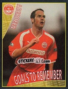 Figurina Goals to Remember 1 (D.United V Aberdeen 3:5) - Scottish Premier League 2001-2002 - Panini