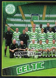 Sticker Team Group - Scottish Premier League 2001-2002 n. 40 - Panini