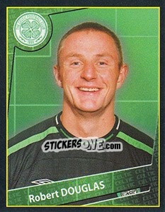 Cromo Robert Douglas - Scottish Premier League 2001-2002 - Panini