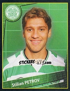 Sticker Stiliyan Petrov - Scottish Premier League 2001-2002 - Panini