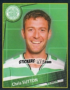 Sticker Chris Sutton - Scottish Premier League 2001-2002 - Panini