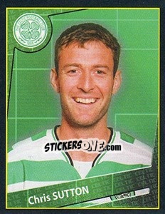 Figurina Chris Sutton - Scottish Premier League 2001-2002 - Panini