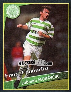 Sticker Lubomir Moravcik (Fans Favourite) - Scottish Premier League 2001-2002 - Panini