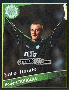 Sticker Robert Douglas (Safe Hands) - Scottish Premier League 2001-2002 - Panini