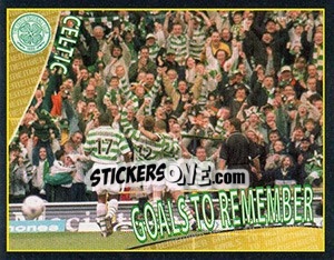 Sticker Goals to Remember 2 (Celtic V StMirren 1:0) - Scottish Premier League 2001-2002 - Panini