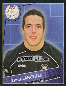 Sticker Jamie Langfield - Scottish Premier League 2001-2002 n. 81 - Panini