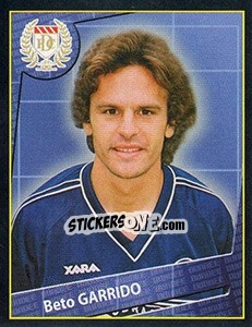 Sticker Beto Garrido - Scottish Premier League 2001-2002 n. 83 - Panini
