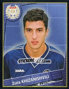 Cromo Zura Khizanishvili - Scottish Premier League 2001-2002 - Panini