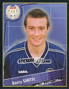 Cromo Barry Smith - Scottish Premier League 2001-2002 - Panini