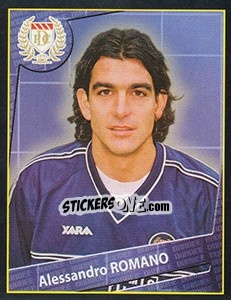 Sticker Alessandro Romano - Scottish Premier League 2001-2002 n. 93 - Panini