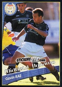 Figurina Gavin Rae (Midfield Dynamo) - Scottish Premier League 2001-2002 n. 102 - Panini