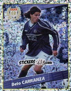 Cromo Beto Carranza (Key Player) - Scottish Premier League 2001-2002 - Panini