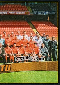 Figurina Team Group - Scottish Premier League 2001-2002 - Panini
