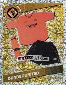 Sticker Home Kit - Scottish Premier League 2001-2002 n. 111 - Panini