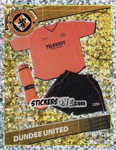 Cromo Home Kit - Scottish Premier League 2001-2002 - Panini