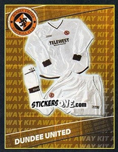 Sticker Away Kit - Scottish Premier League 2001-2002 - Panini