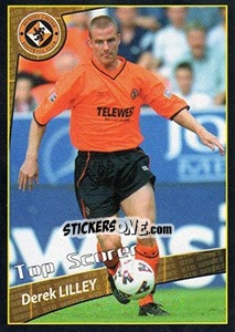 Sticker Derek Lilley (Top scorer) - Scottish Premier League 2001-2002 n. 114 - Panini