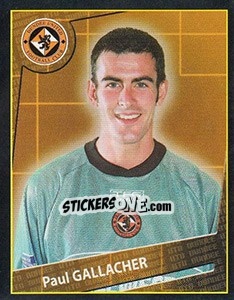 Cromo Paul Gallacher - Scottish Premier League 2001-2002 - Panini