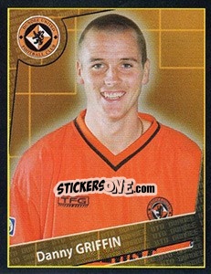 Sticker Danny Griffin - Scottish Premier League 2001-2002 n. 117 - Panini