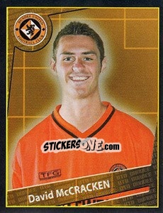 Sticker David McCracken - Scottish Premier League 2001-2002 - Panini