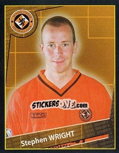 Sticker Stephen Wright - Scottish Premier League 2001-2002 - Panini