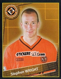 Sticker Stephen Wright - Scottish Premier League 2001-2002 n. 120 - Panini