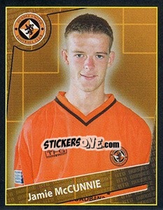 Sticker Jamie McCunnie - Scottish Premier League 2001-2002 n. 124 - Panini