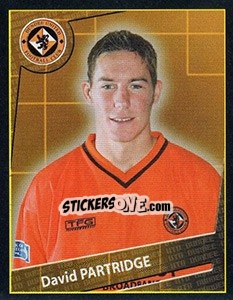 Sticker David Partridge - Scottish Premier League 2001-2002 n. 126 - Panini
