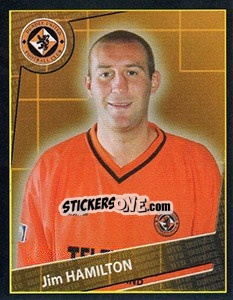 Cromo Jim Hamilton - Scottish Premier League 2001-2002 - Panini