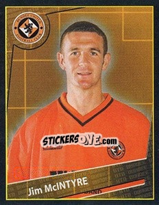 Sticker Jim McIntyre - Scottish Premier League 2001-2002 - Panini