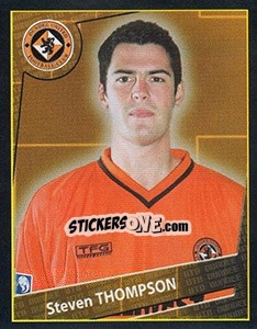 Cromo Steven Thompson - Scottish Premier League 2001-2002 - Panini