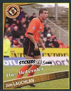 Sticker Jim Lauchlan (The Defender) - Scottish Premier League 2001-2002 - Panini