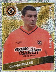 Figurina Charlie Miller (International Hero) - Scottish Premier League 2001-2002 n. 132 - Panini