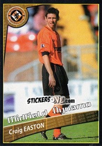 Figurina Craig Easton (Midfield Dynamo) - Scottish Premier League 2001-2002 - Panini