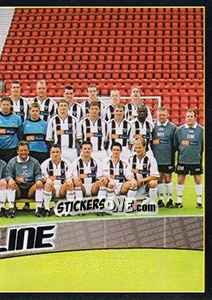 Figurina Team Group - Scottish Premier League 2001-2002 - Panini