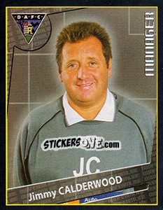 Sticker Jimmy Calderwood (manager) - Scottish Premier League 2001-2002 - Panini