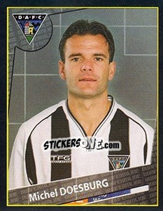 Cromo Michel Doesburg - Scottish Premier League 2001-2002 - Panini