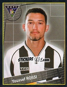 Sticker Youssef Rossi - Scottish Premier League 2001-2002 - Panini