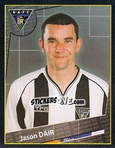 Cromo Jason Dair - Scottish Premier League 2001-2002 - Panini