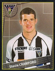 Sticker Stevie Crawford - Scottish Premier League 2001-2002 n. 162 - Panini