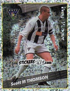 Sticker Scott M.Thomson (Key Player) - Scottish Premier League 2001-2002 - Panini