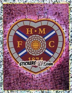 Sticker Team Logo - Scottish Premier League 2001-2002 n. 175 - Panini