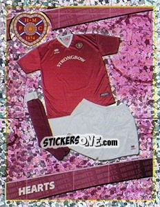 Sticker Home Kit - Scottish Premier League 2001-2002 - Panini